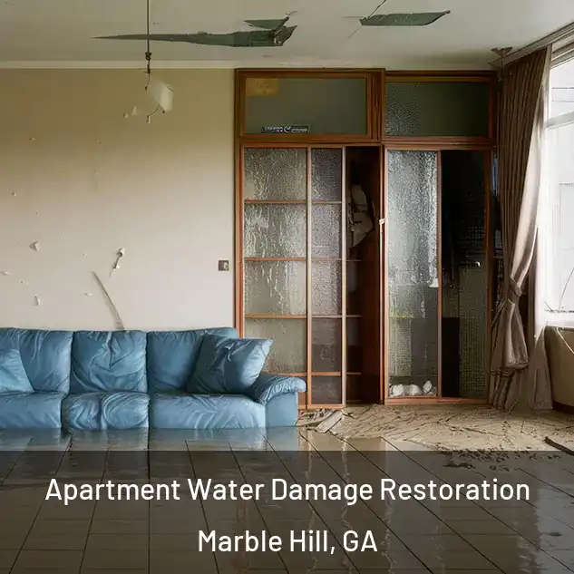  Apartment Water Damage Restoration Marble Hill, GA
