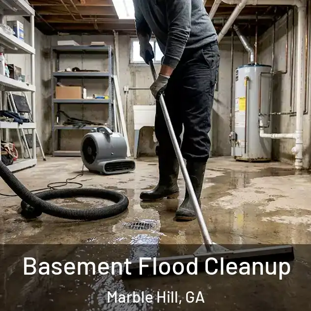  Basement Flood Cleanup Marble Hill, GA