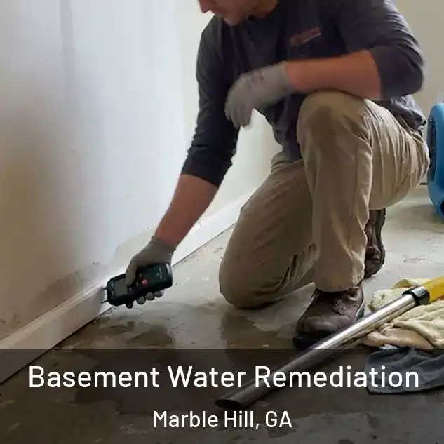  Basement Water Remediation Marble Hill, GA