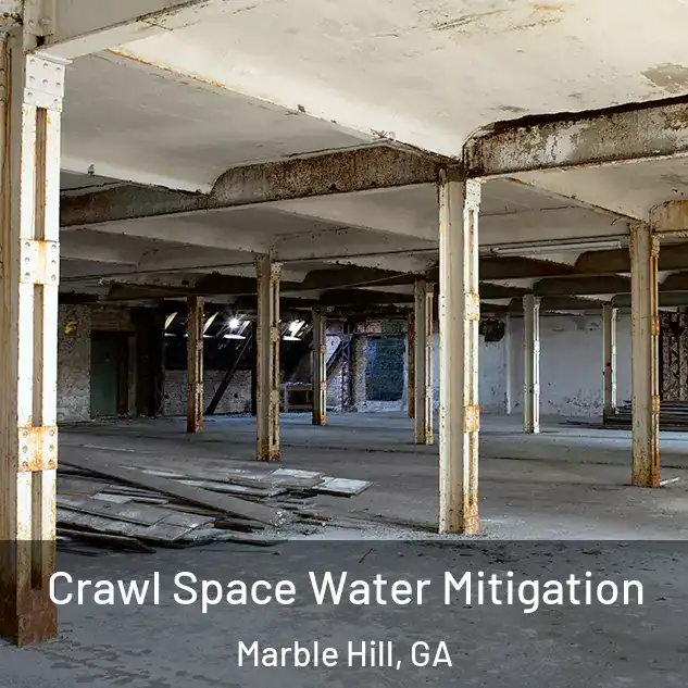  Crawl Space Water Mitigation Marble Hill, GA
