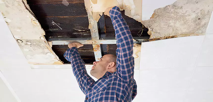 Attic Wood Rot Repair in Marble Hill