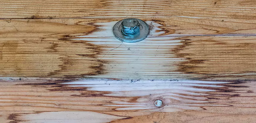 Fixing Water Marks on Wood in Marble Hill